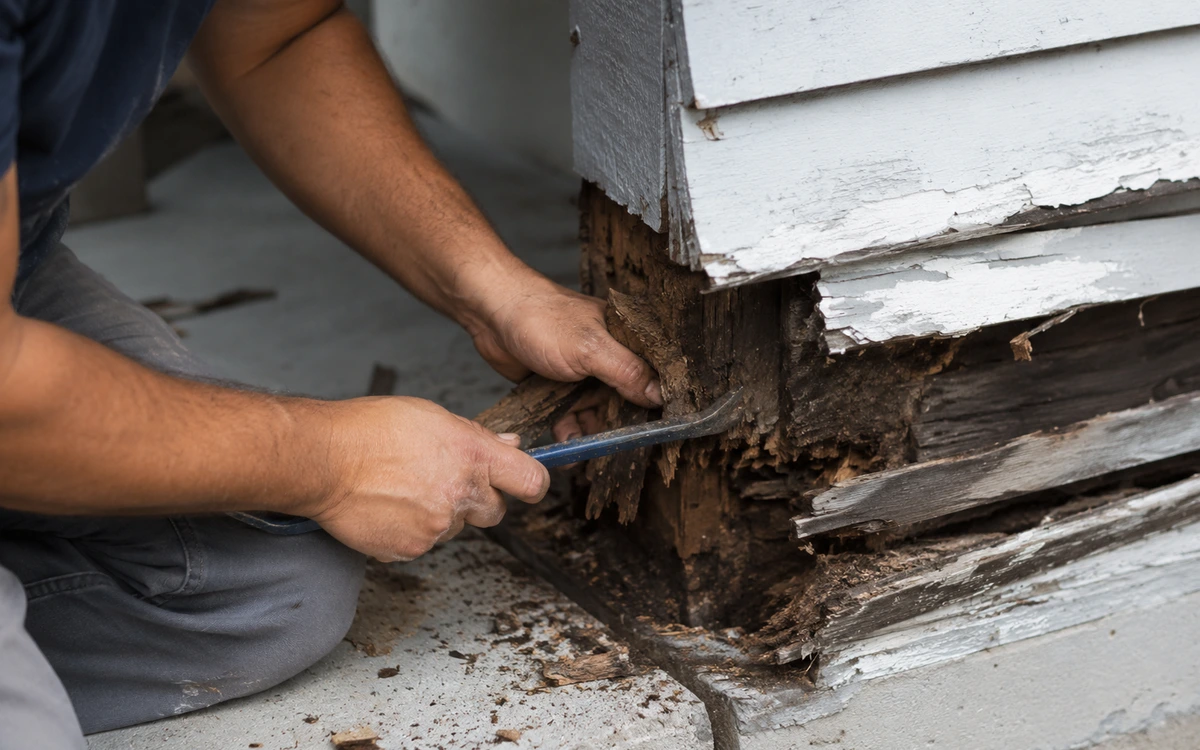 Dry rot repair contractor